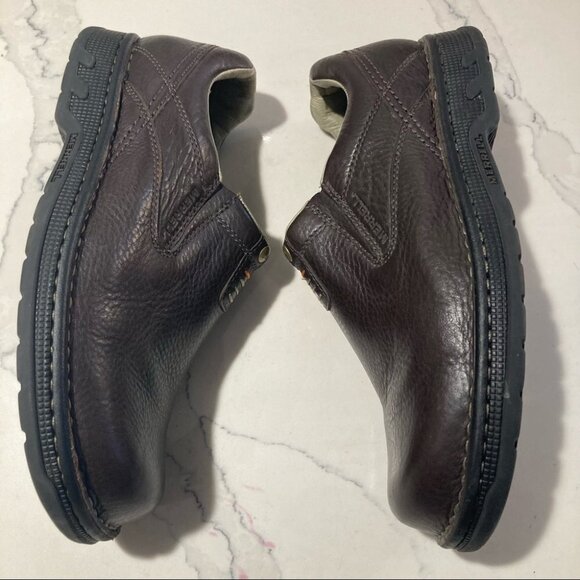MERRELL Sz 9 (w) Sz 7 (m) World Legend Slip on Leather  Loafer Shoes Unisex - Picture 8 of 14